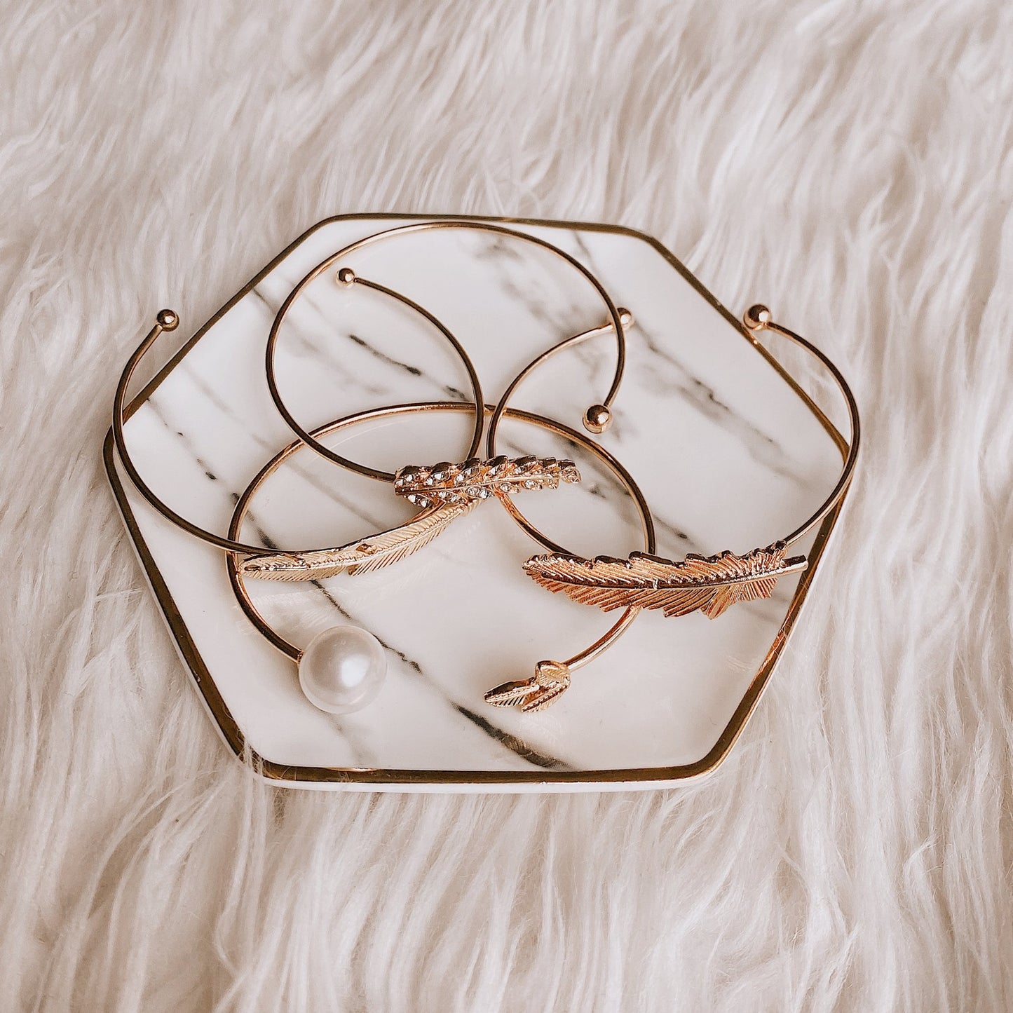 Whitney Feather (Medium) Bracelet