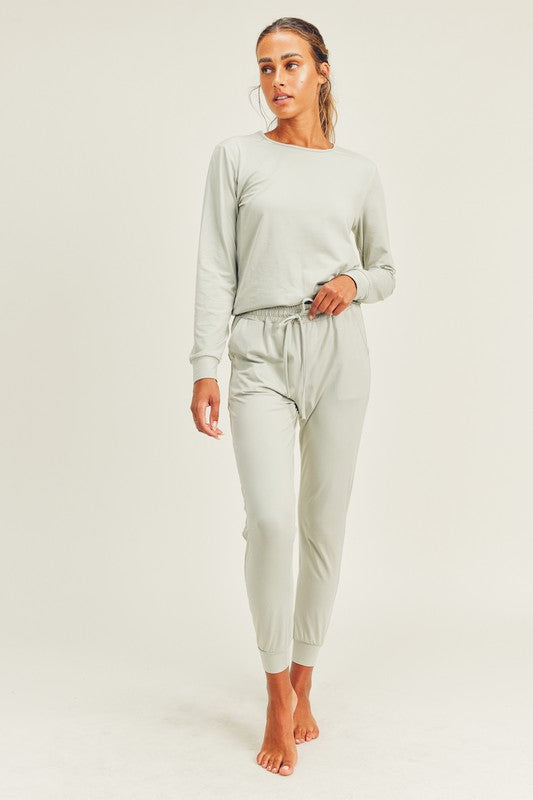 Sage Love Loungewear Long Sleeve & Pants