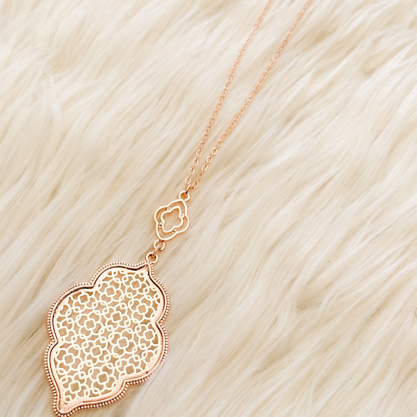 Bailey-Love Geometric Necklaces - RoseGold