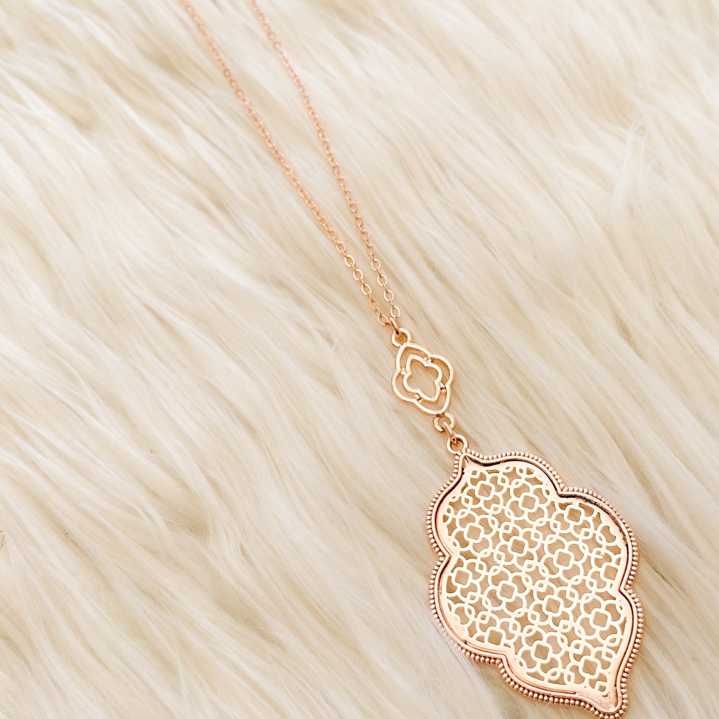 Bailey-Love Geometric Necklaces - RoseGold