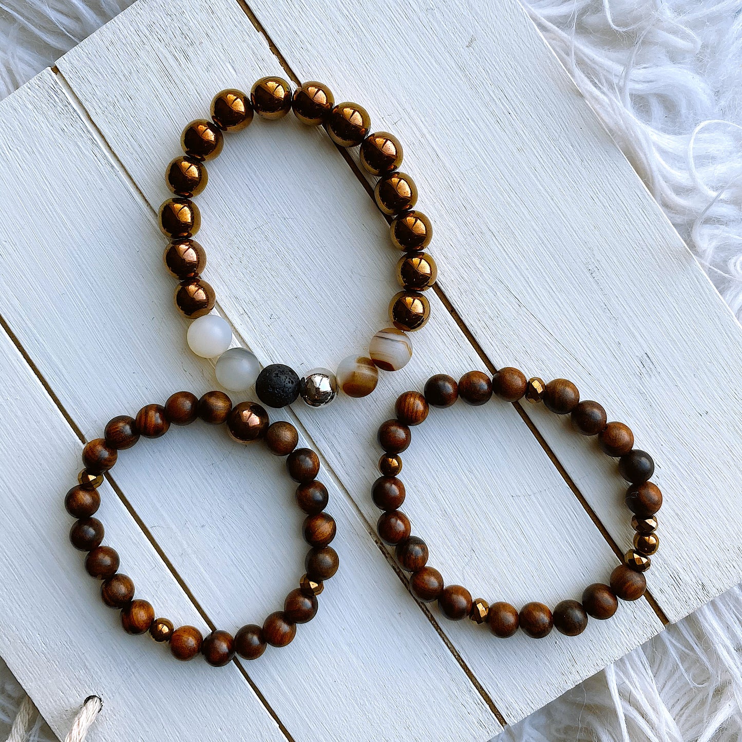 Coco Swirl Beaded Bracelets