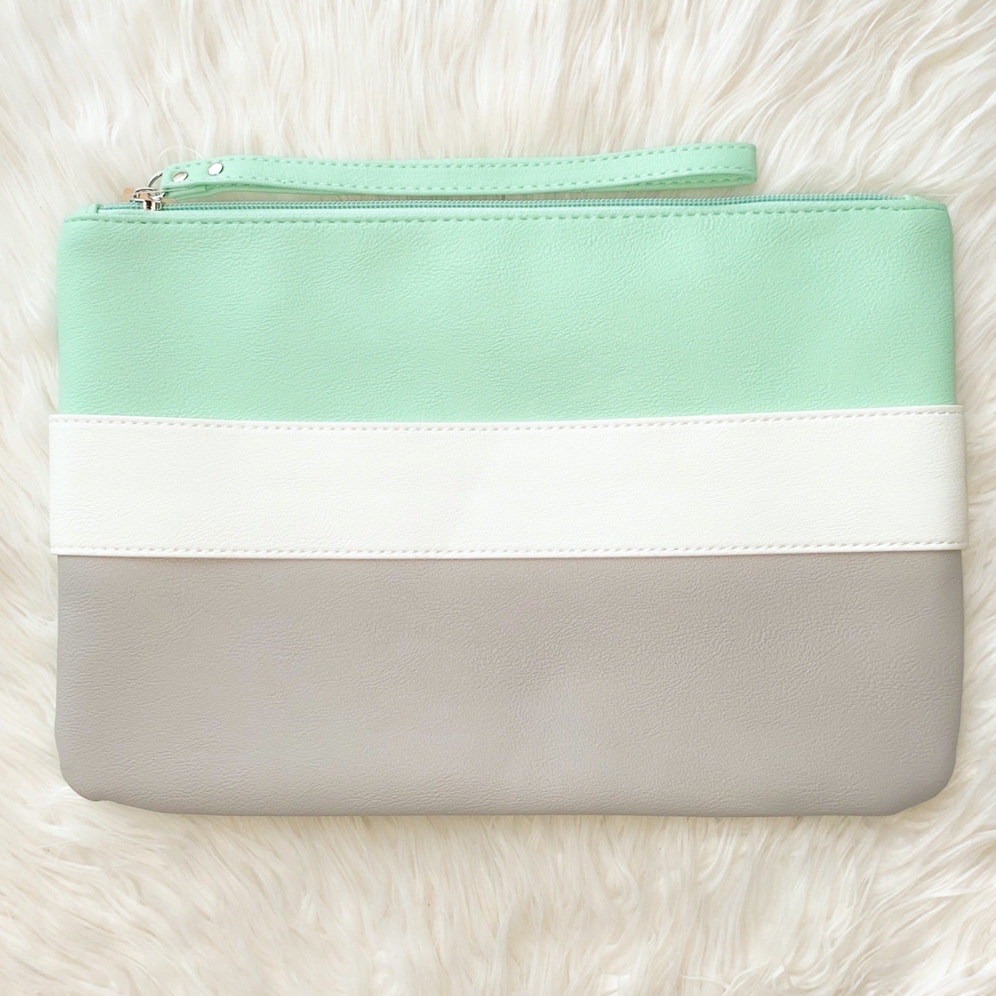 Beach Girl Leather Clutch