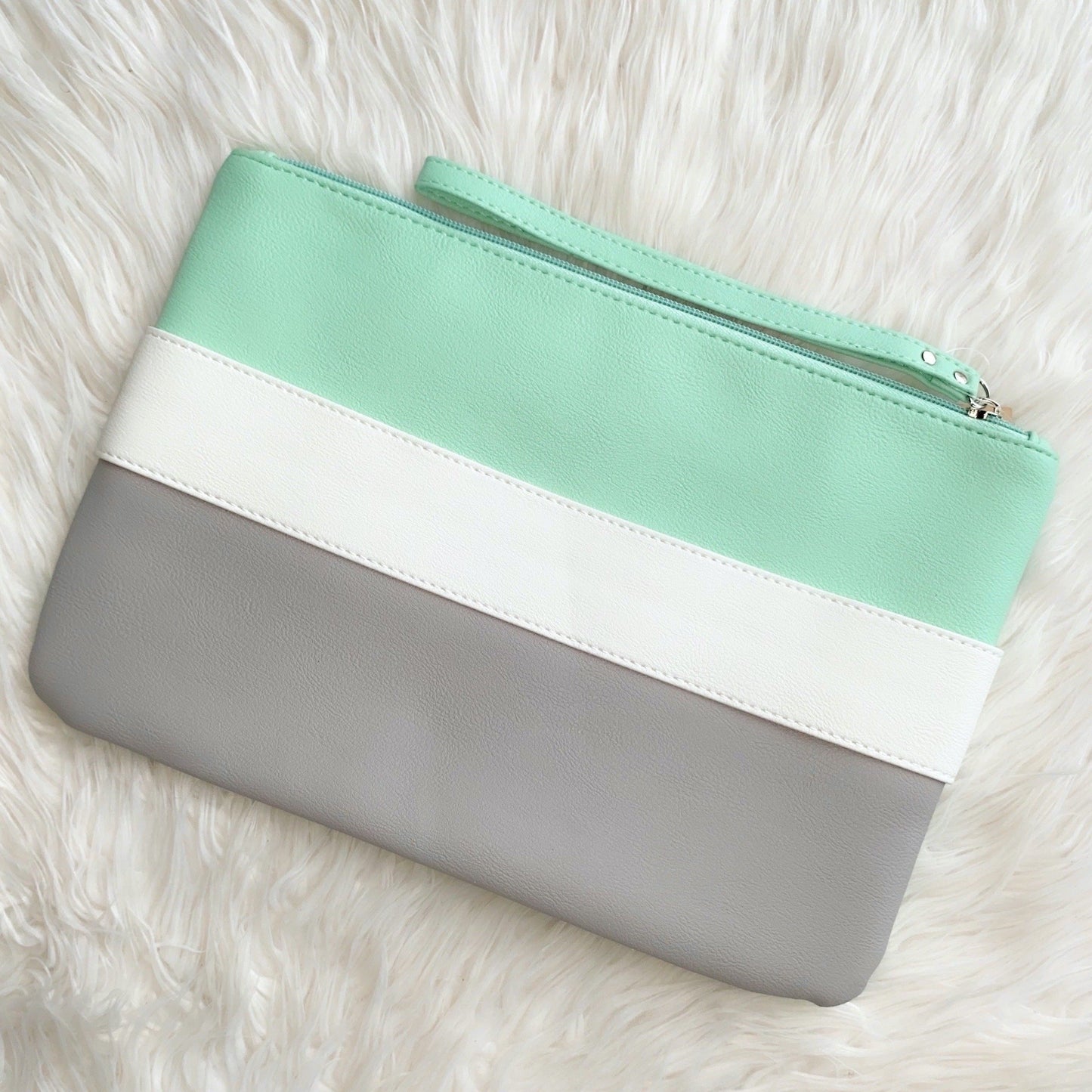 Beach Girl Leather Clutch