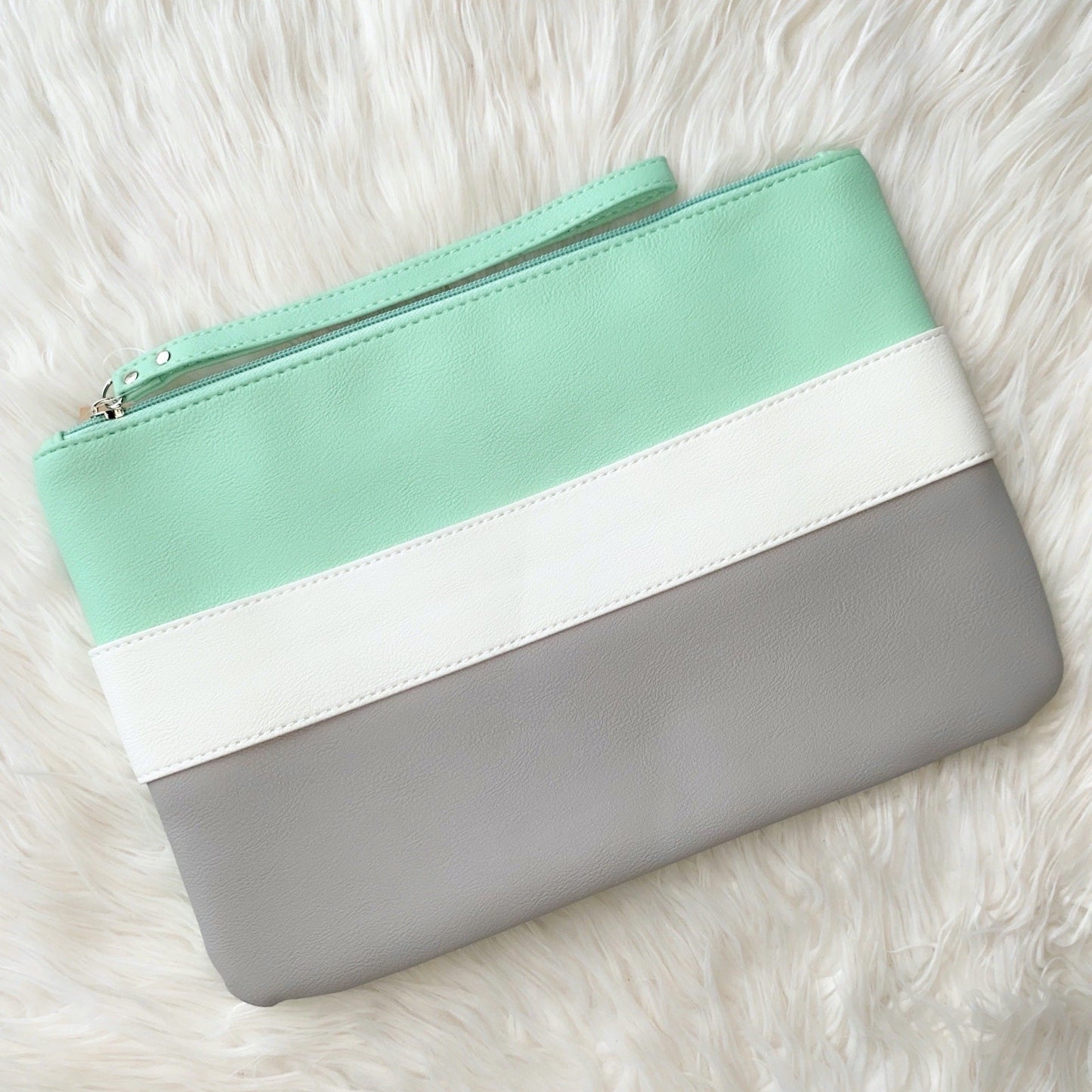 Beach Girl Leather Clutch