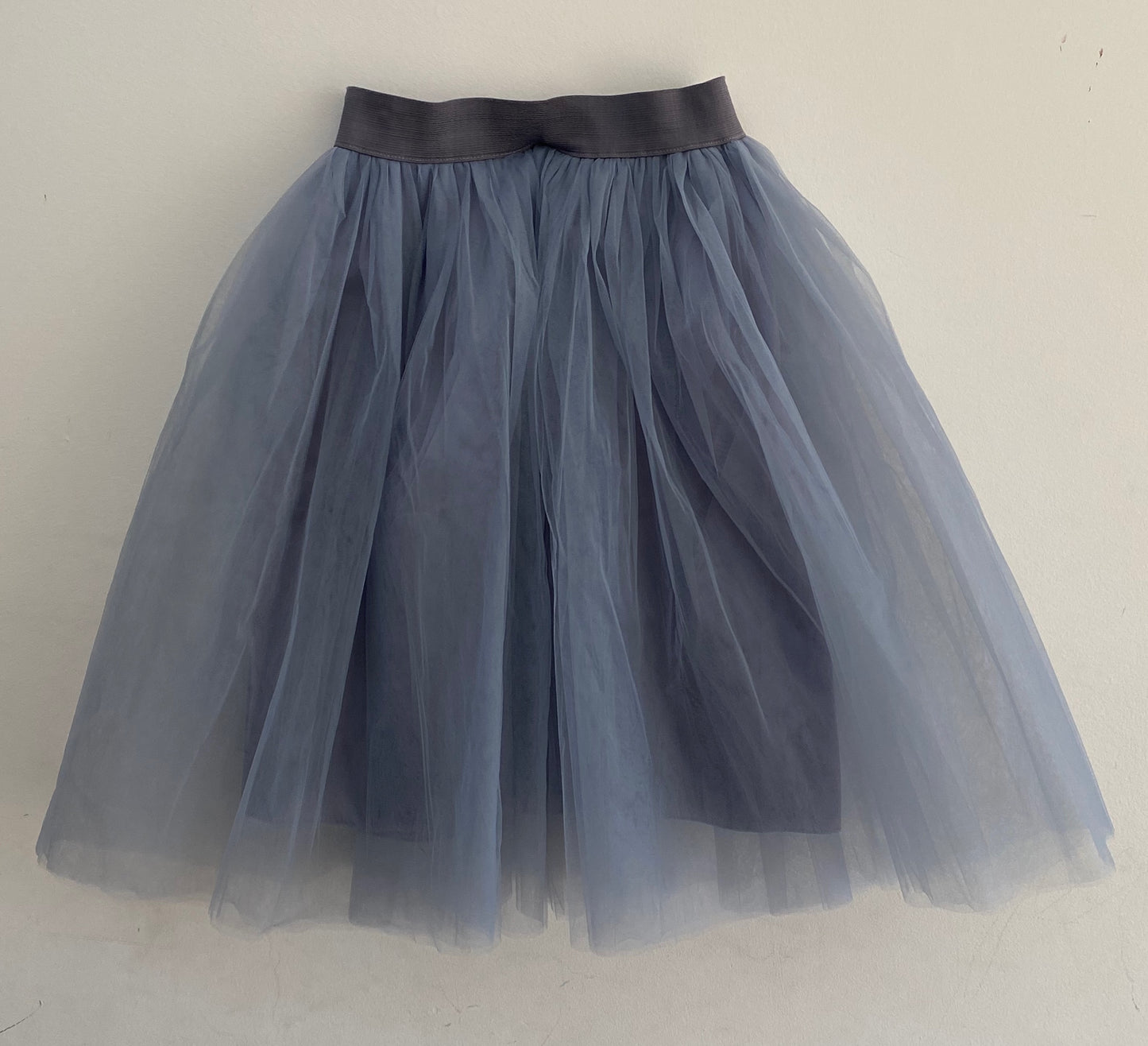 Camille Knee Length Tulle Skirt - Black