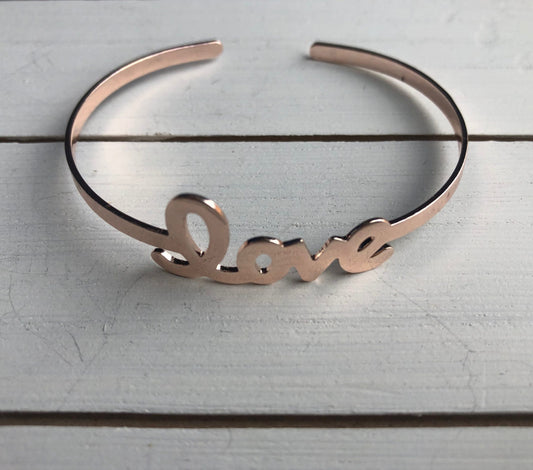 Sweet Love Rose Bracelet - Rose Gold