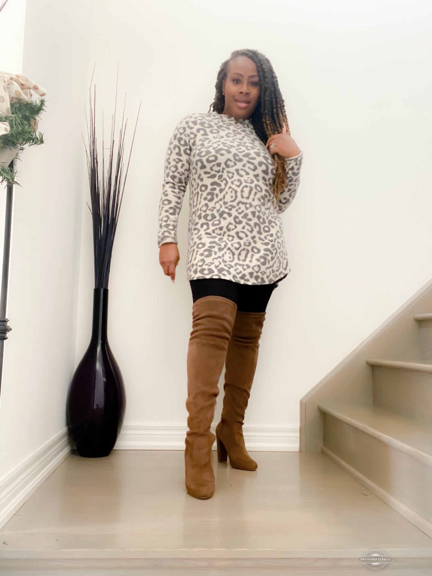 Leopard Love long Sleeve Top